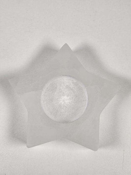 Seleniet waxinehouder ster