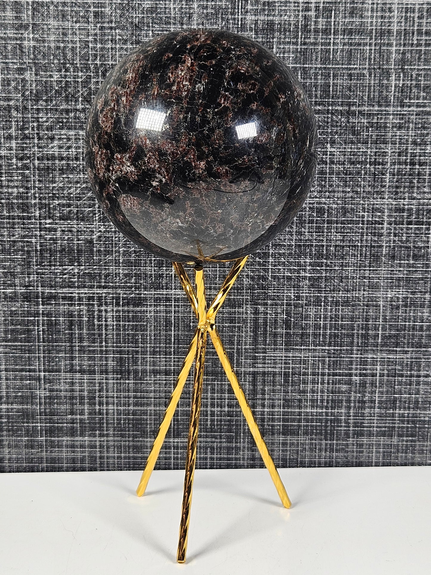 Bolhouder Driepoot goud L