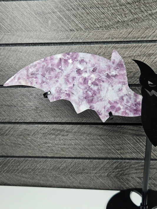 Paarse Mica vleermuis