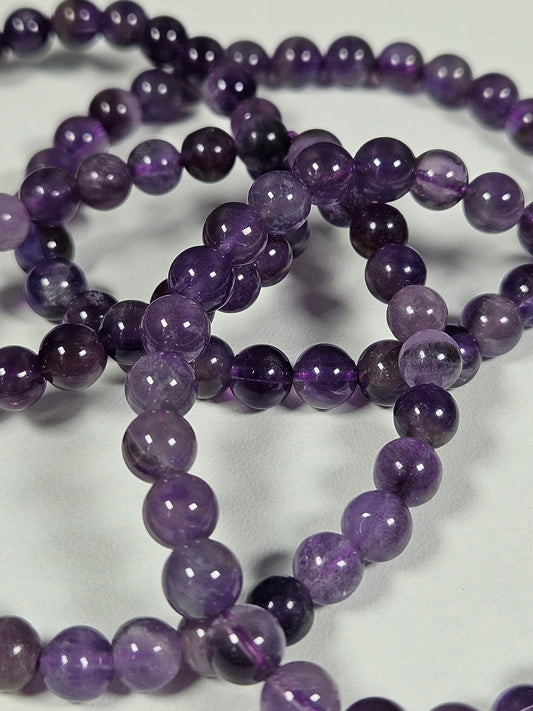 Amethist armband 6mm