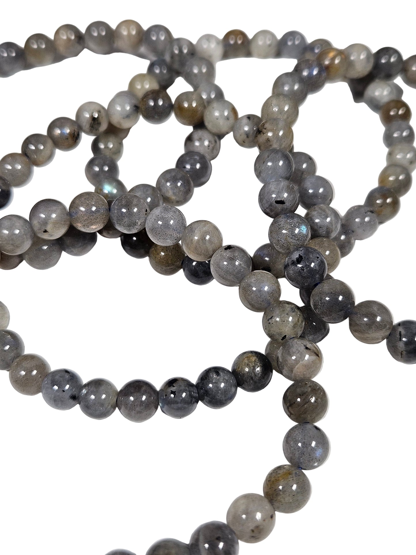 Labradoriet armband 6mm (donker)