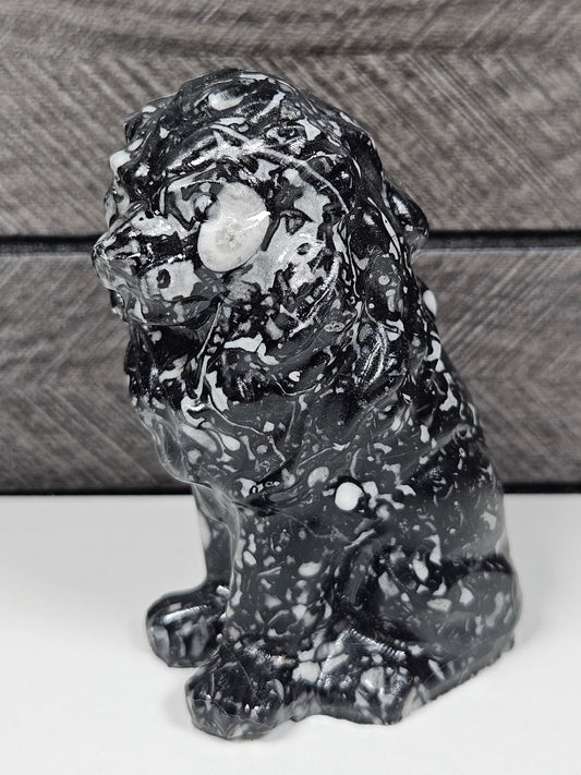 Fossiel Jaspis Leeuw 225 gram