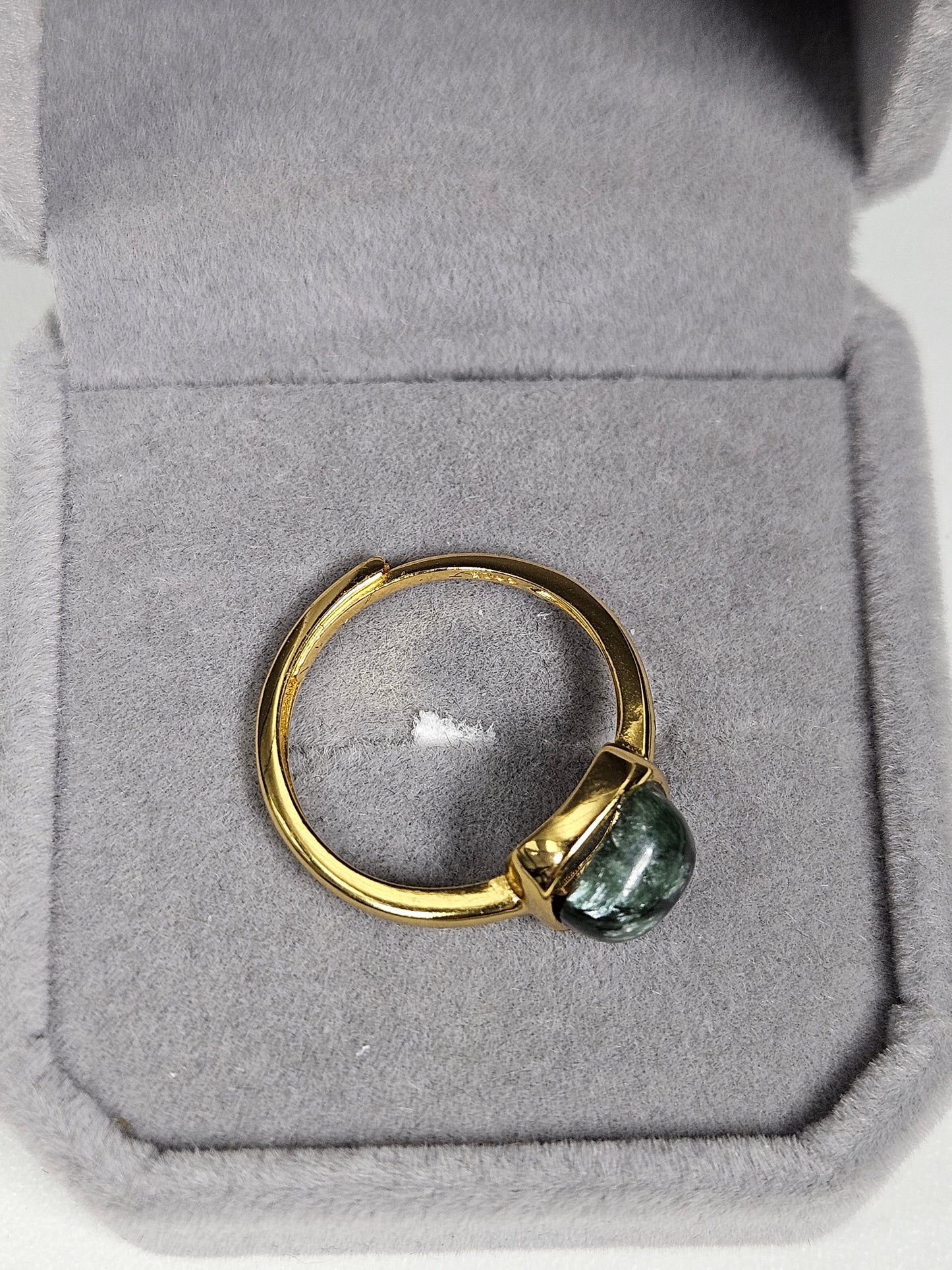 Serafiniet s925(verguld) verstelbare ring nr46