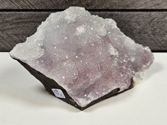 Roze chalcedoon op standvlak 428 gram