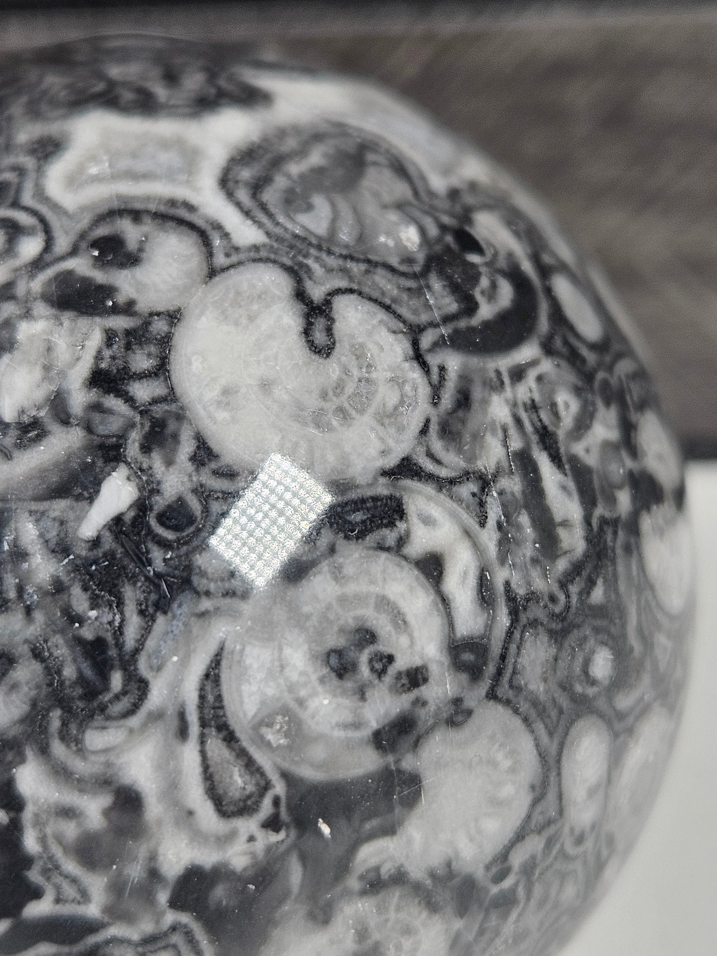 Fossiel Jaspis bol 284 gram