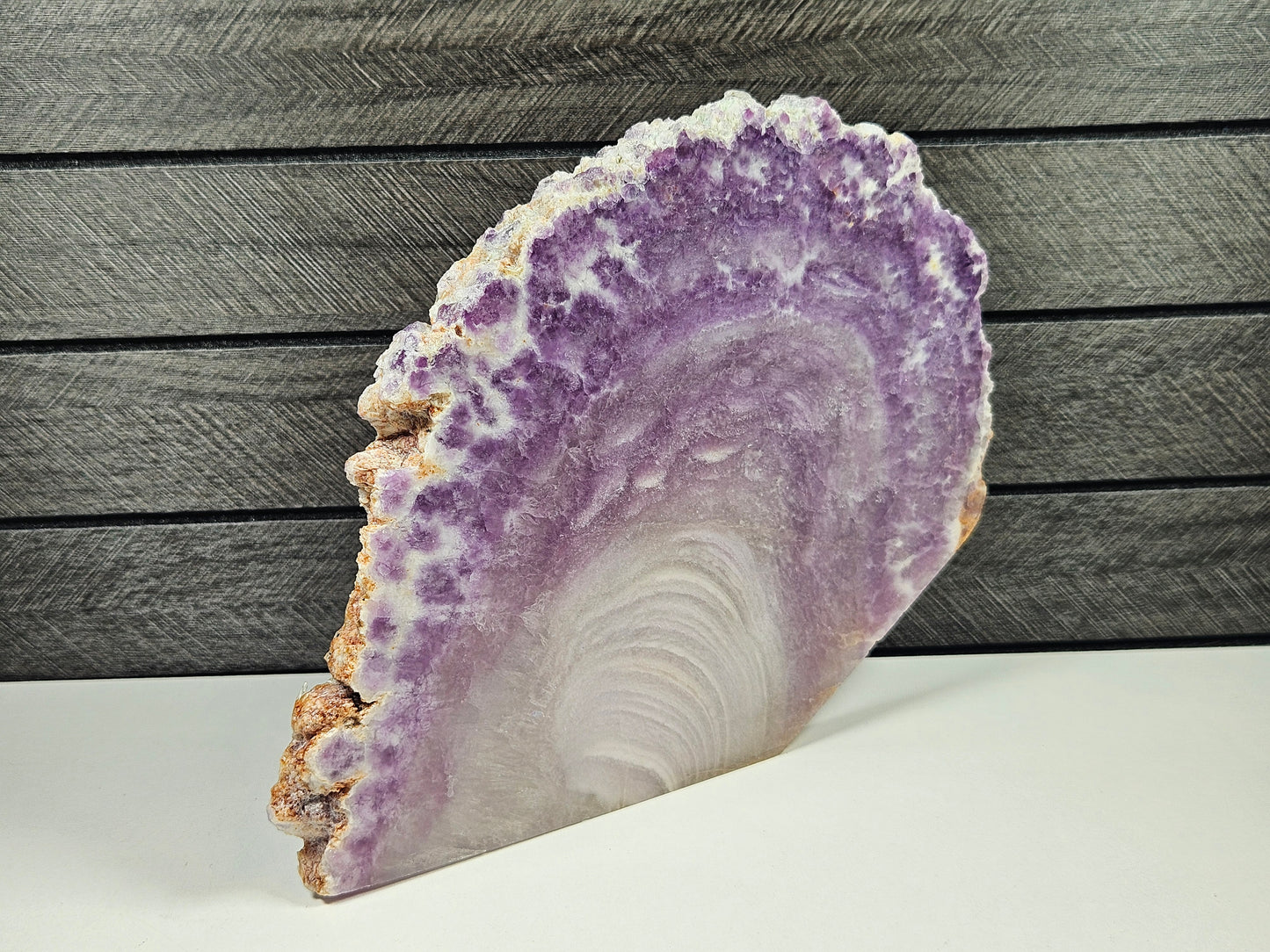 Lavendel Fluoriet Slab 632 gram
