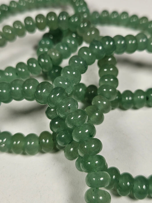 Groene aventurijn donutarmband 8mm