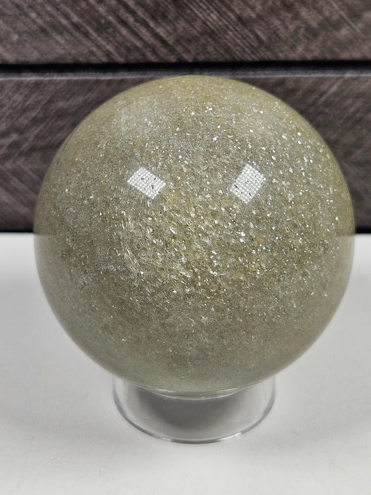 Sage Aventurijn/Mica bol 260 gram