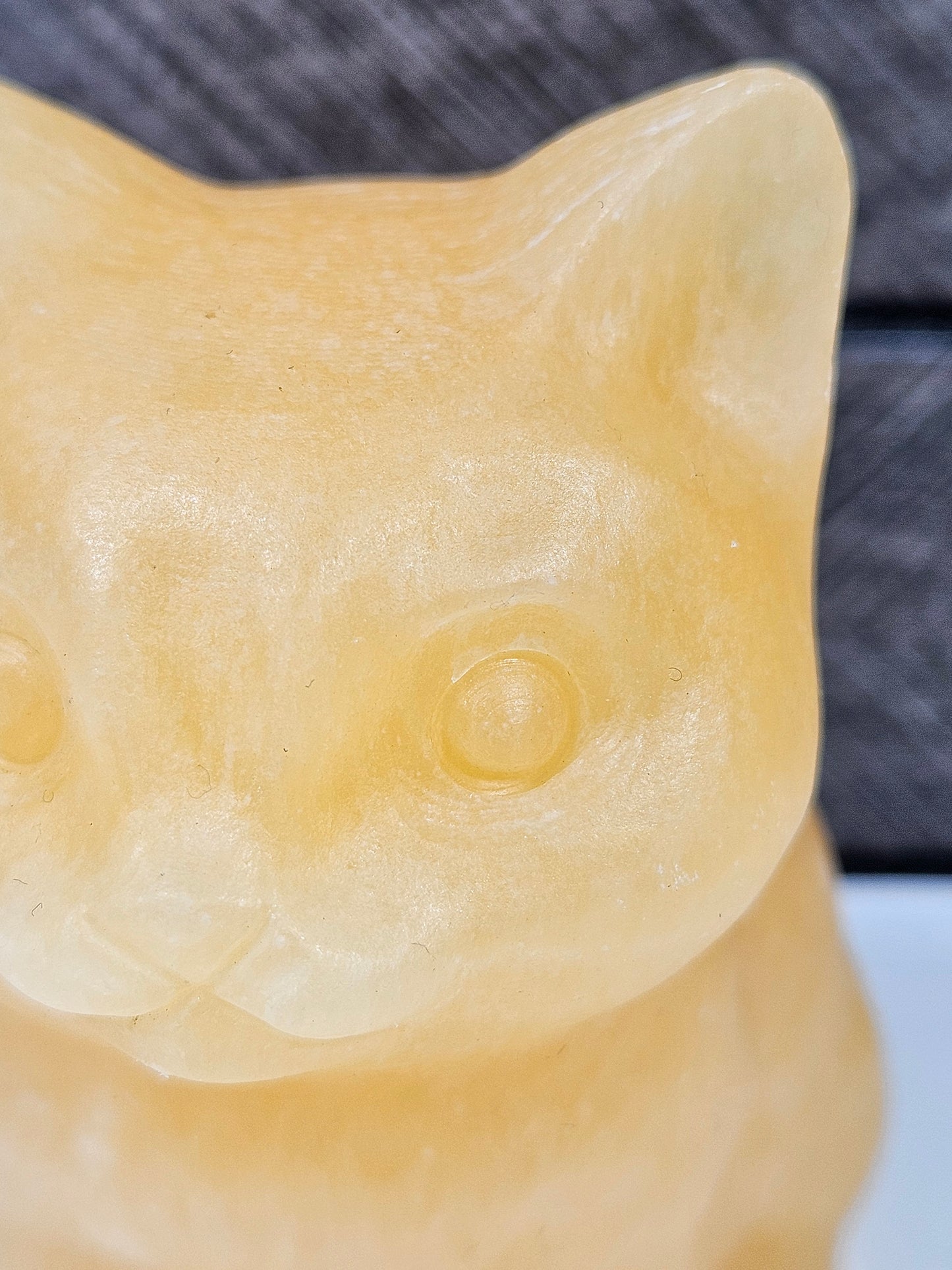 Honing Calciet Zittende Kat