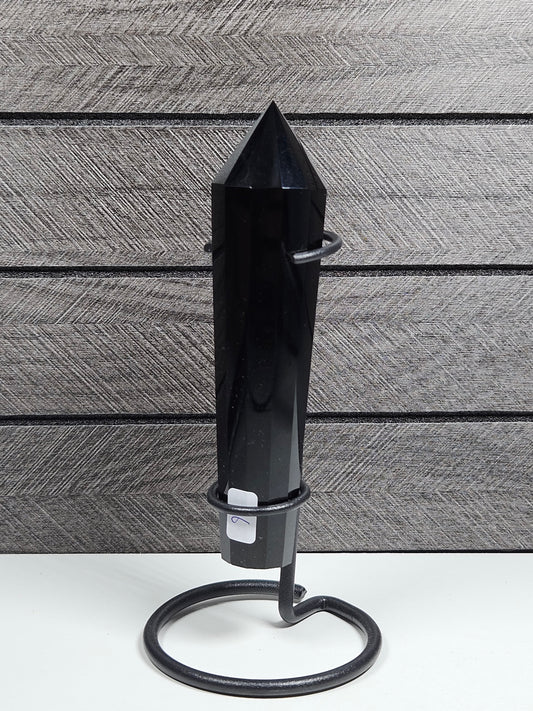 Zwarte Obsidiaan wand 115 gram