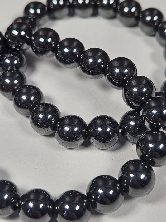 Hematiet armband 10mm