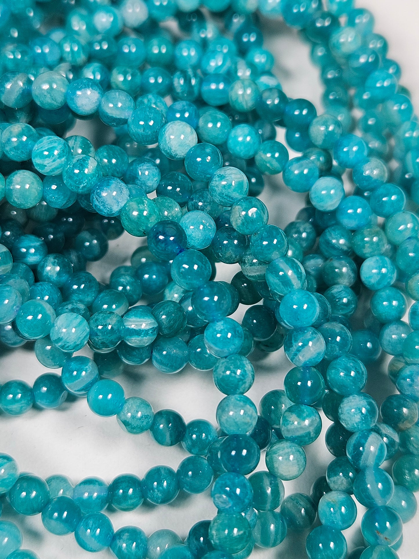 Amazoniet armband 4mm (hq)