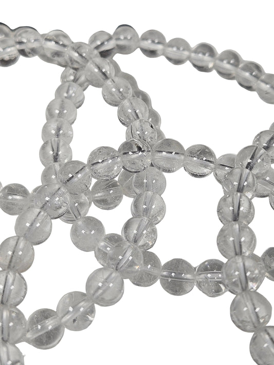 Bergkristal armband 6mm