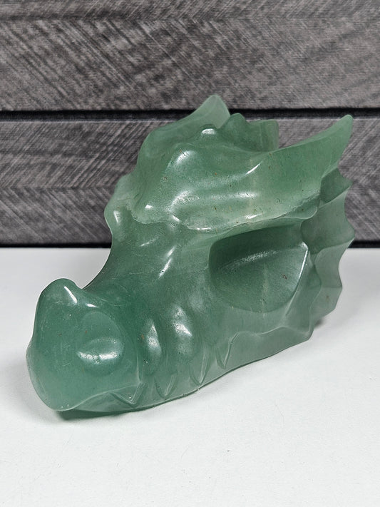 Groene Aventurijn Drakenkop 280 gram
