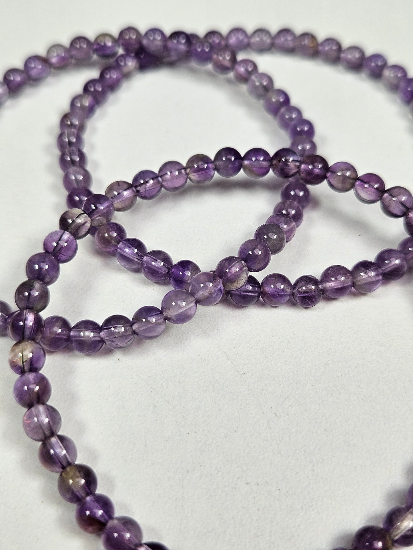 Amethist armband 4mm