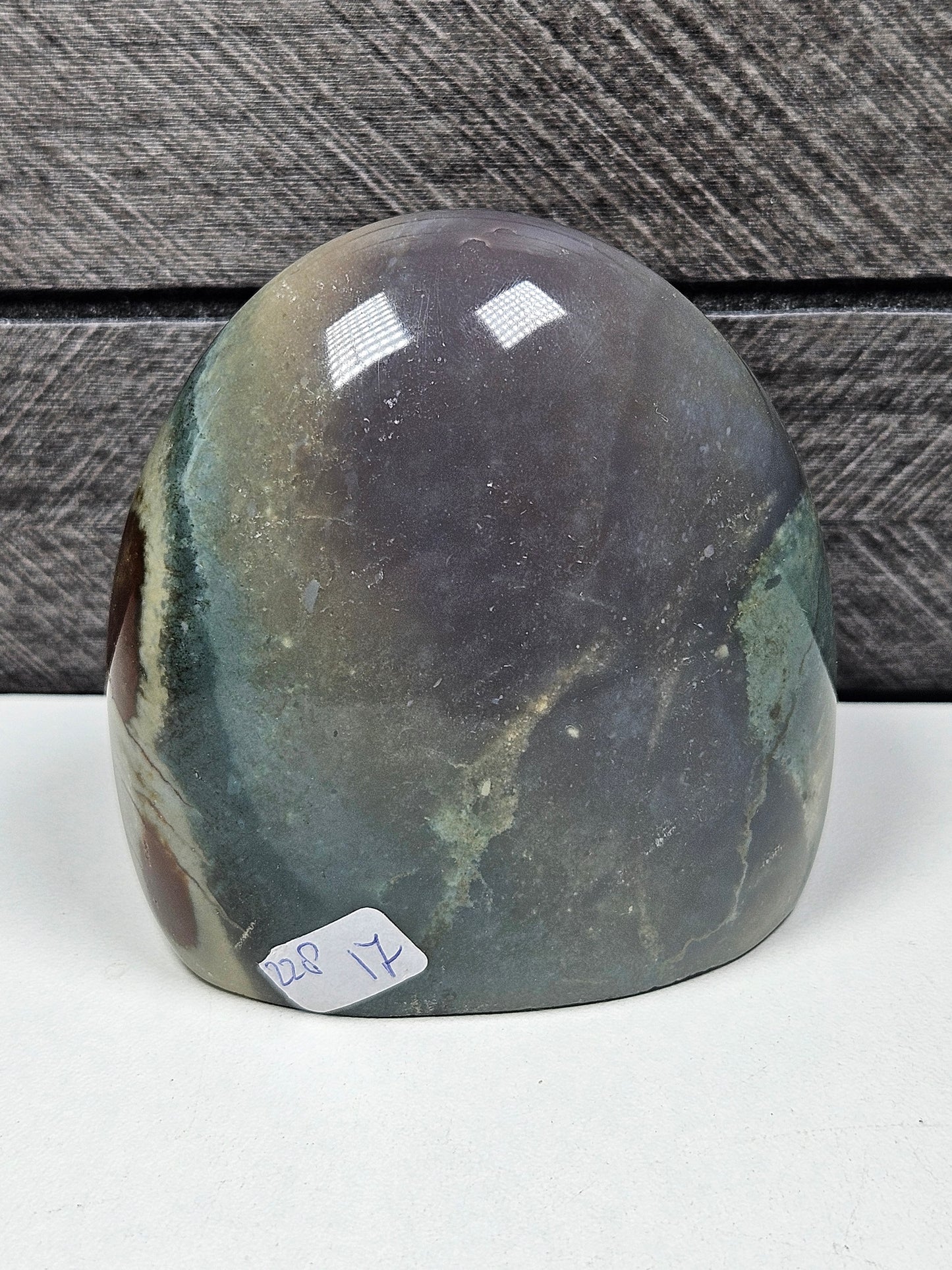 Polychroom Jaspis sculptuur 228 gram