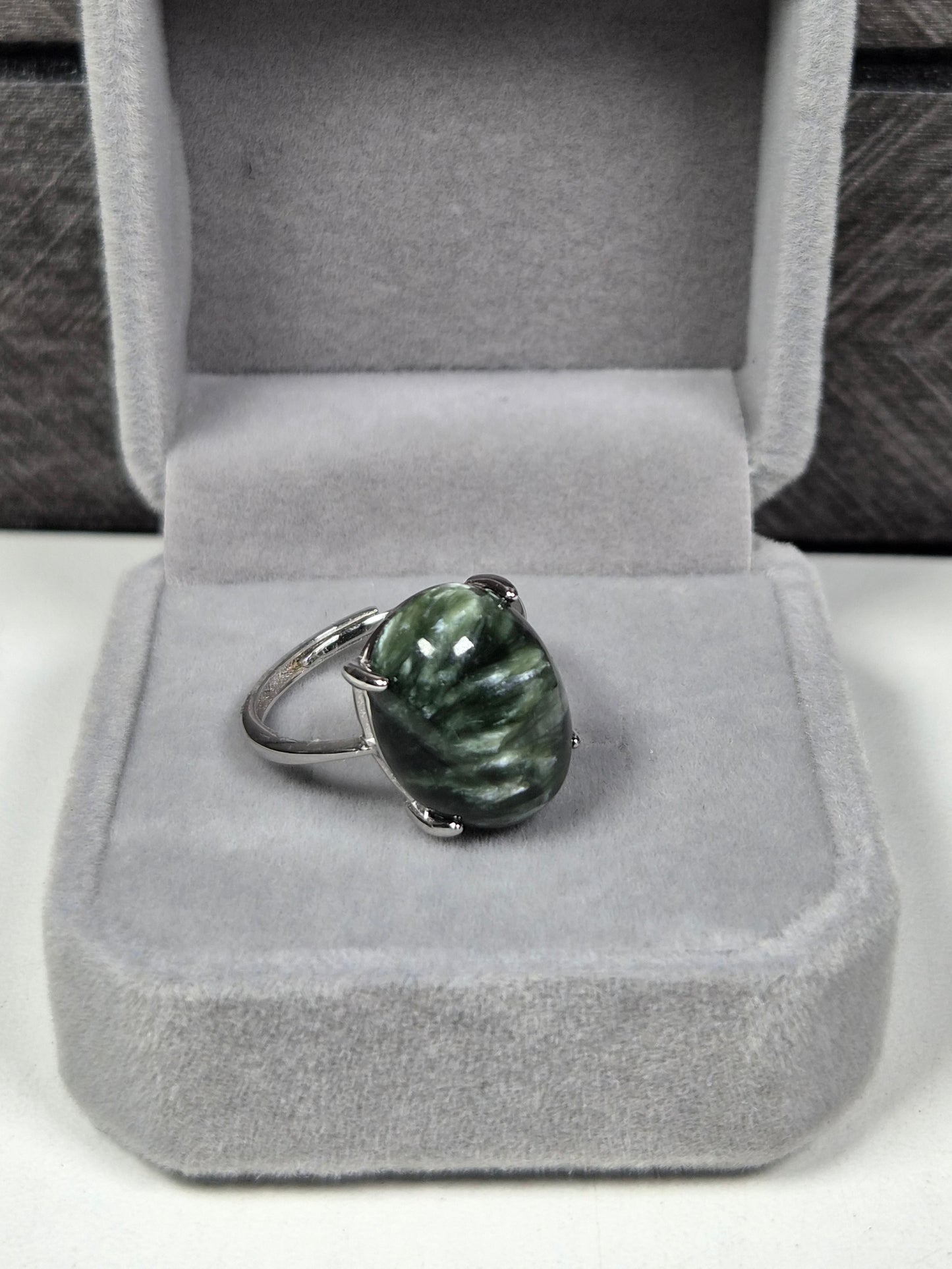 Serafiniet s925 (zilver) verstelbare ring nr14
