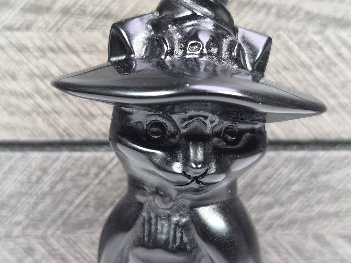 Obsidiaan Heksen Katje 140 gram