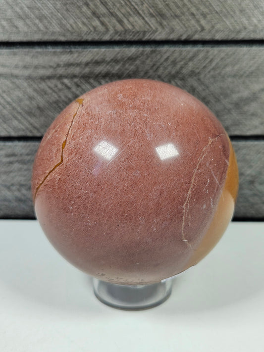 Roze landschapsjaspis bol 570 gram