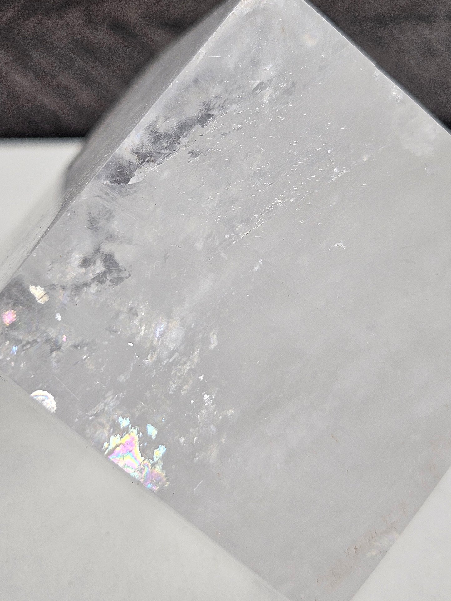 Optisch calciet kubus 160-180 gram