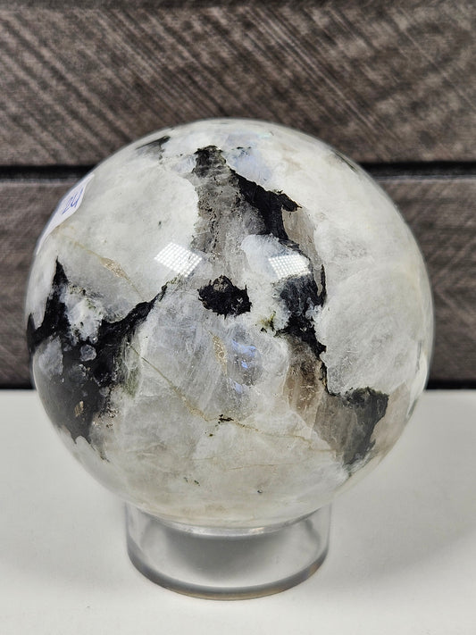 Regenboog maansteen bol 276 gram