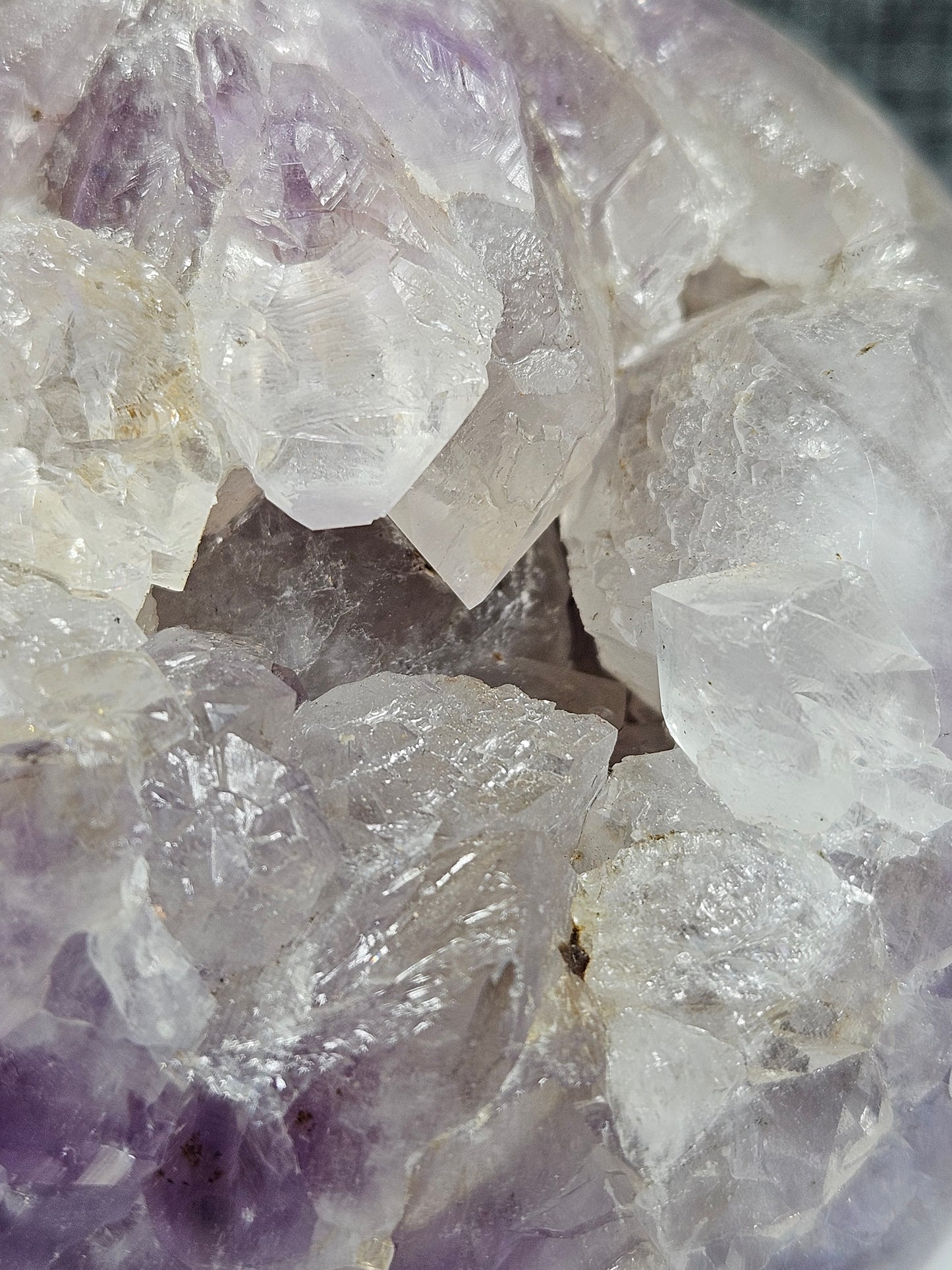 Amethist/Bloemagaat bol 496 gram