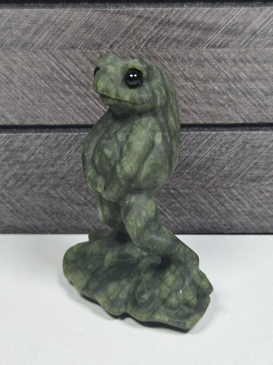 Groene Jade Kikkertje Pis