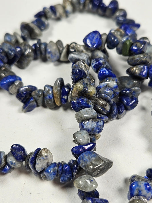 Lapis Lazuli split armband