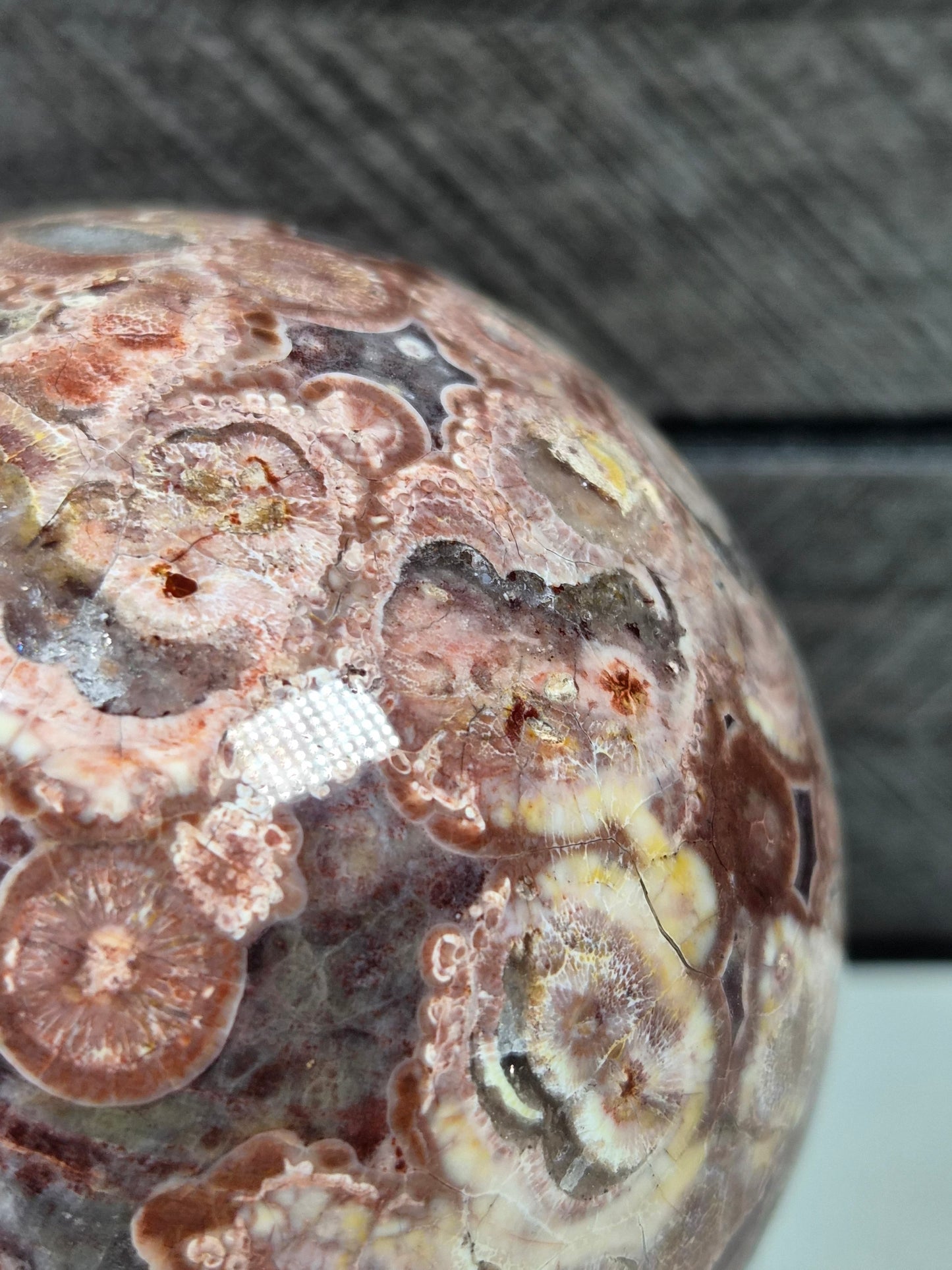 Orbiculair Indiaans Ryoliet bol 416 gram