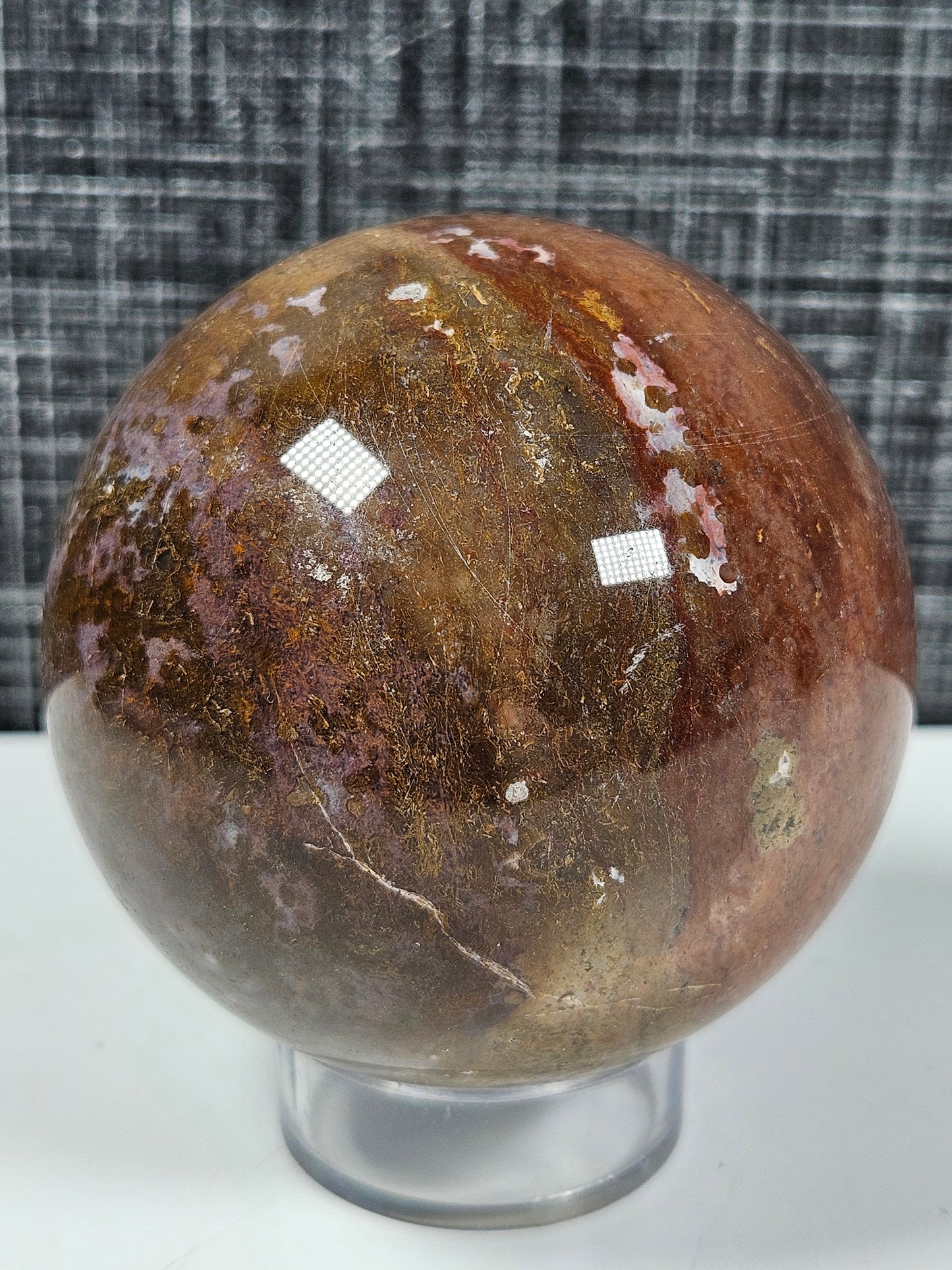 Oceaan jaspis bol 336 gram