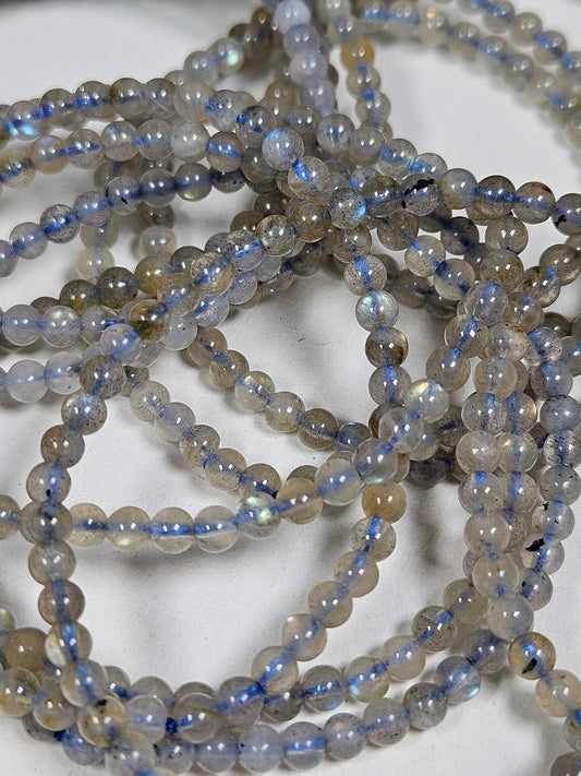 Labradoriet armband 4mm