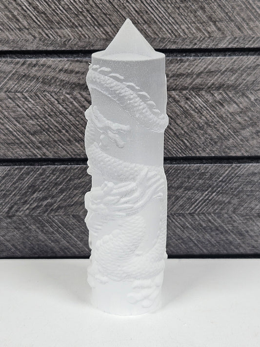 Seleniet Toren met Draak 120 gram