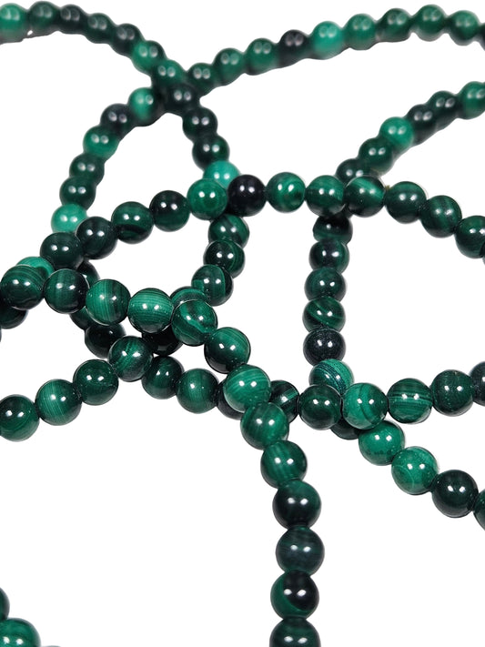 Malachiet armband 4mm