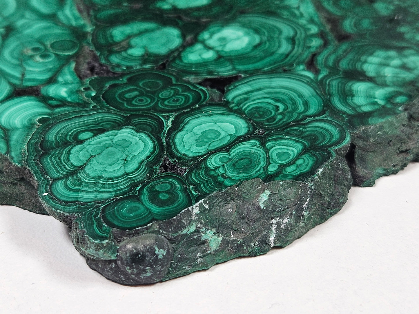 Malachiet slab 350 gram