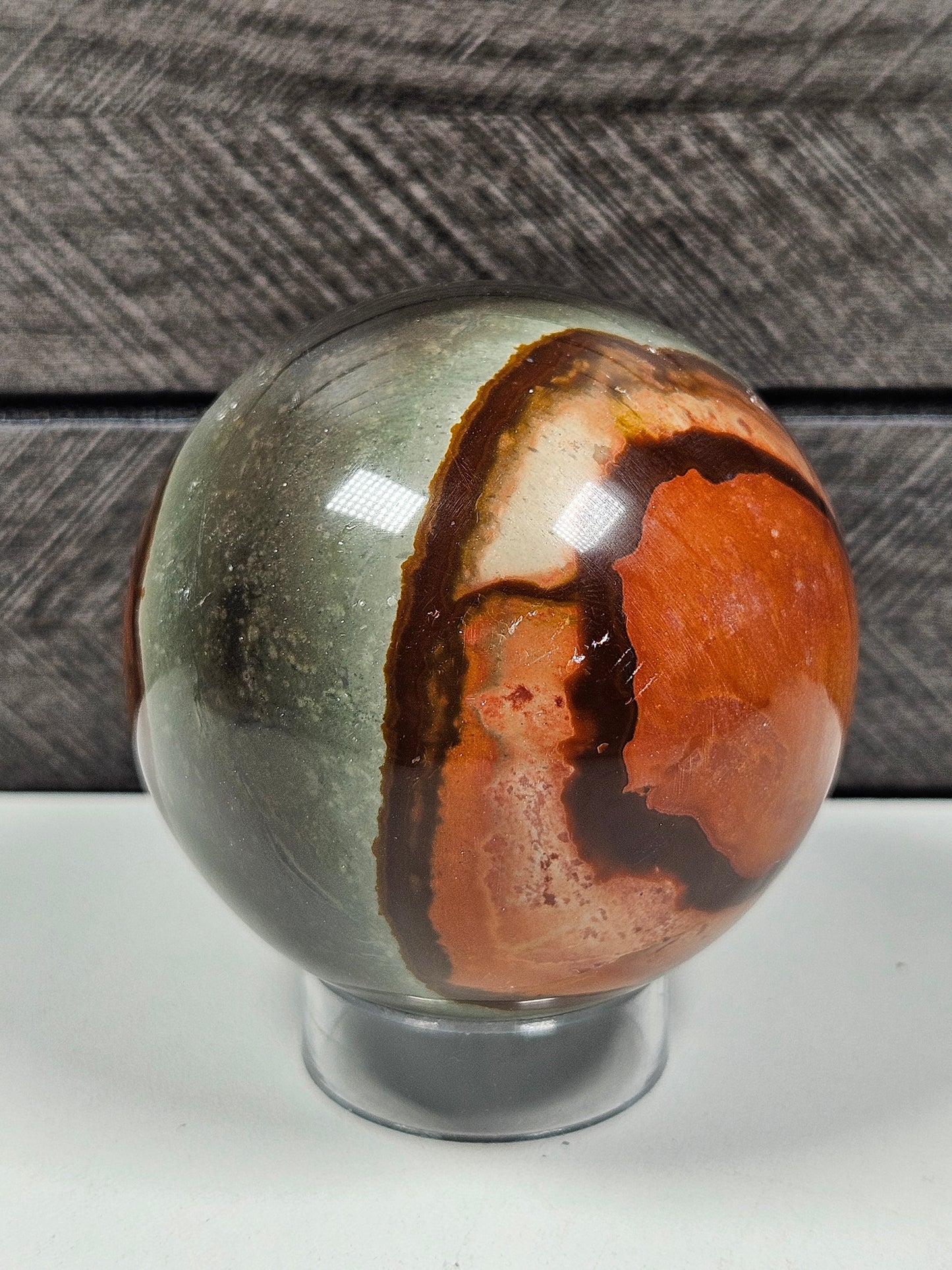 Polychroom Jaspis bol 298 gram