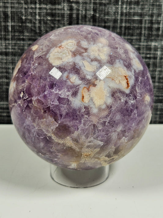 Amethist/Bloemagaat bol 496 gram