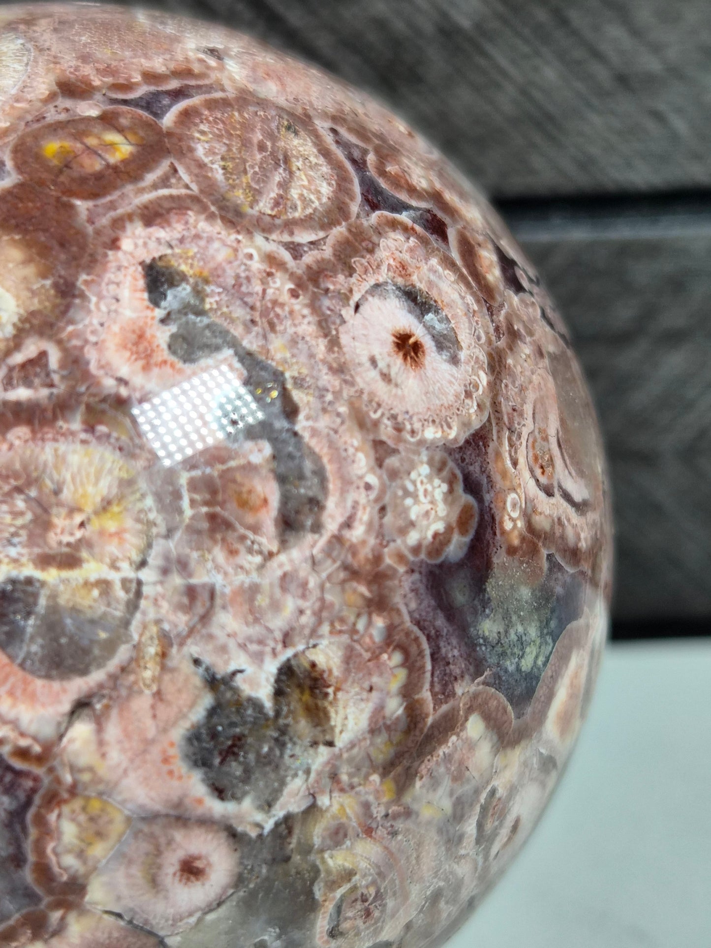 Orbiculair Indiaans Ryoliet bol 386 gram