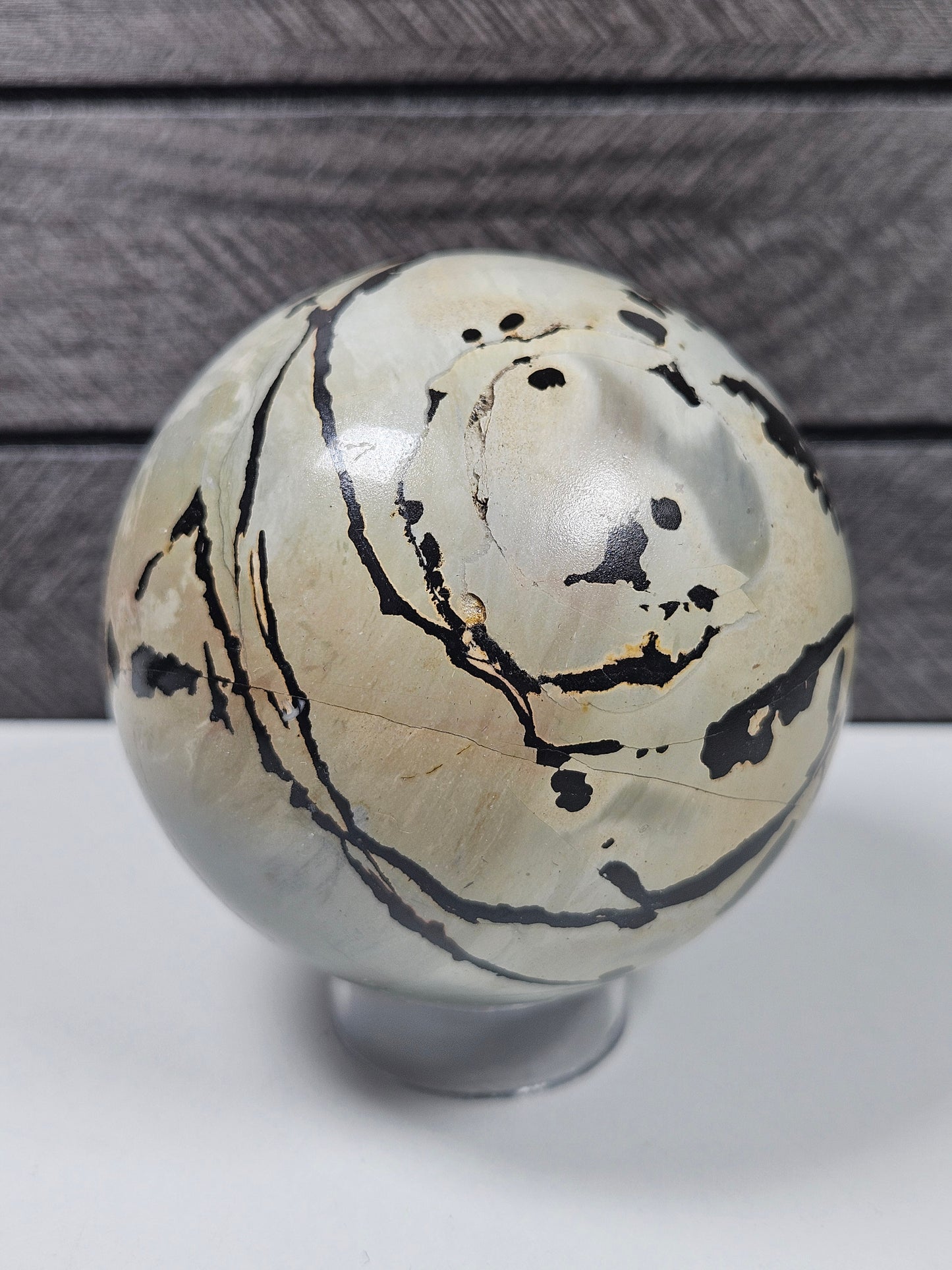 Landschapsjaspis bol 520 gram
