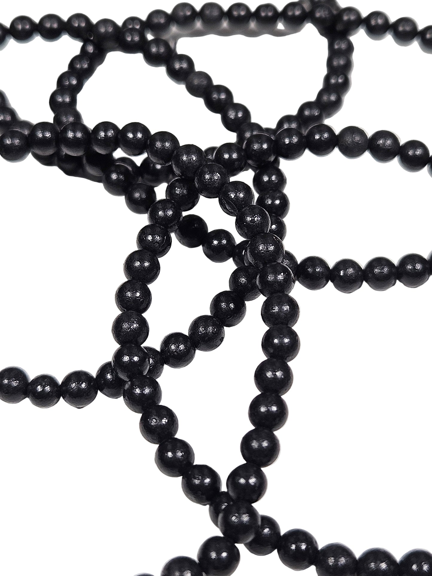 Shungiet armband 4mm