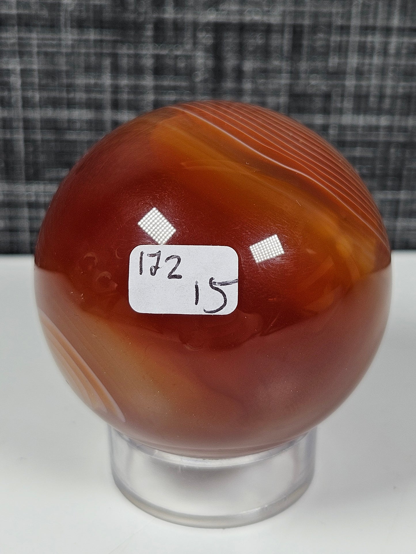 Carneool bol 172 gram