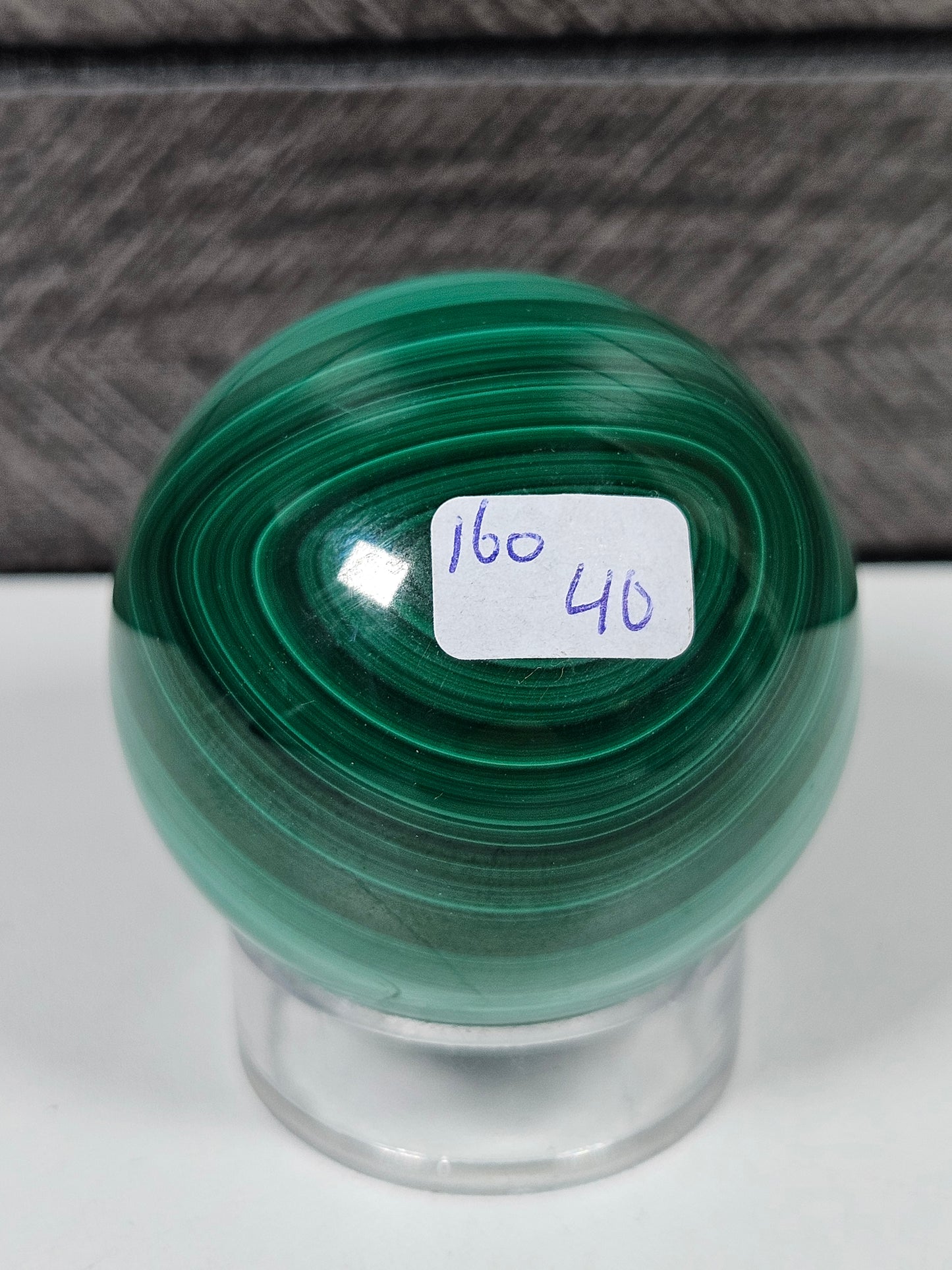 Malachiet bol 160 gram