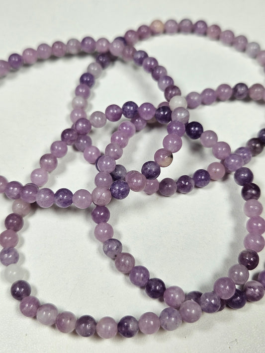 Lepidoliet armband 4mm