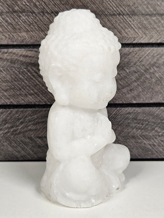 Witte Jade Buddha 446 gram