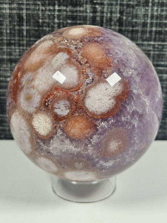 Amethist/Bloemagaat/Roze Amethist bol 510 gram