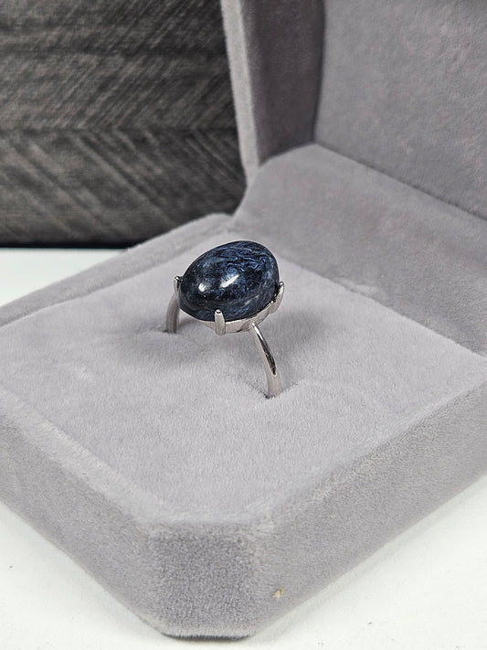 Pietersiet s925 (zilver) verstelbare ring nr39