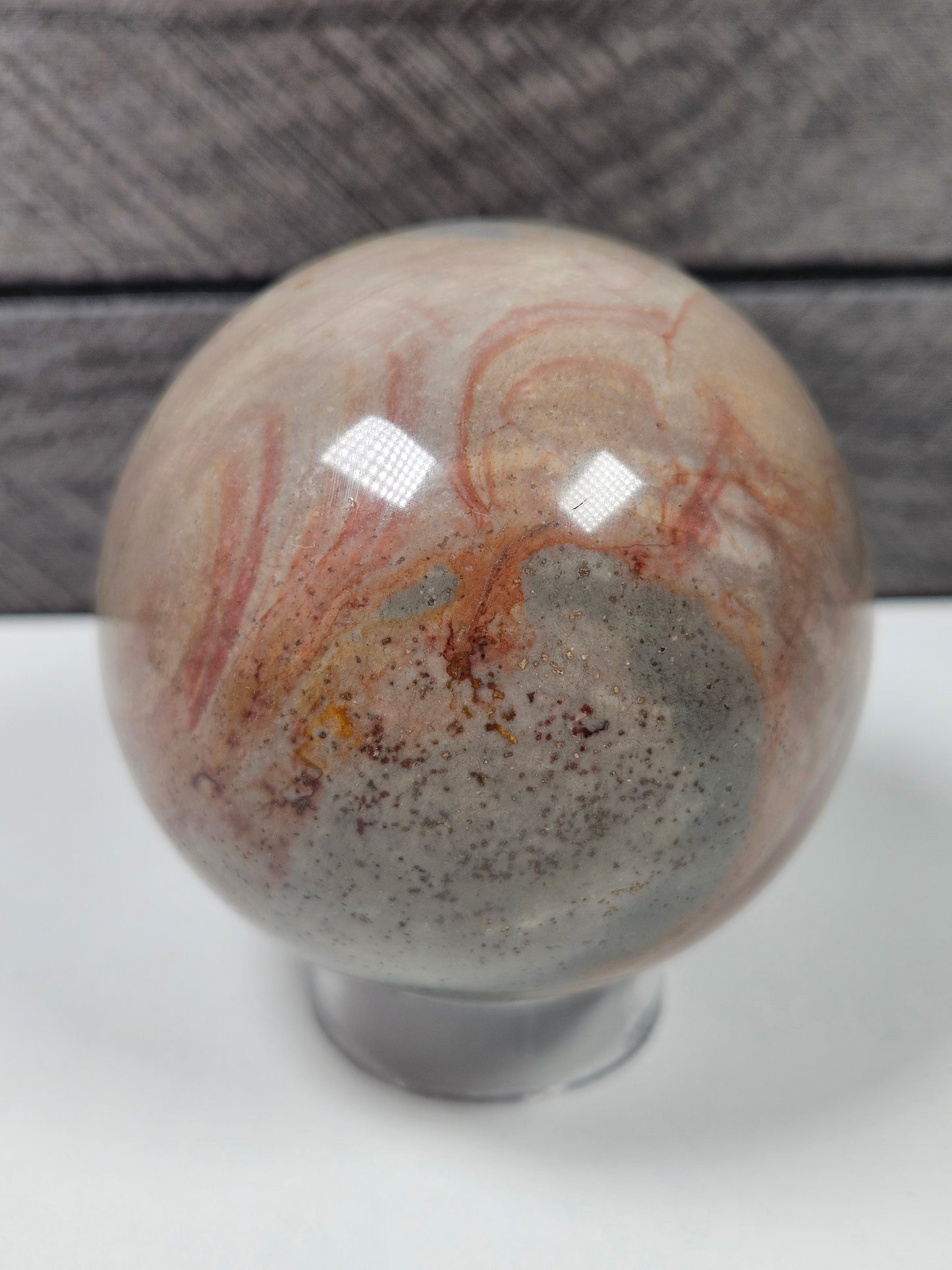 Polychroom Jaspis bol 326 gram