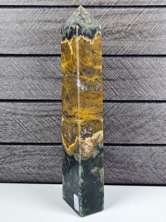 Oceaan jaspis toren 328 gram