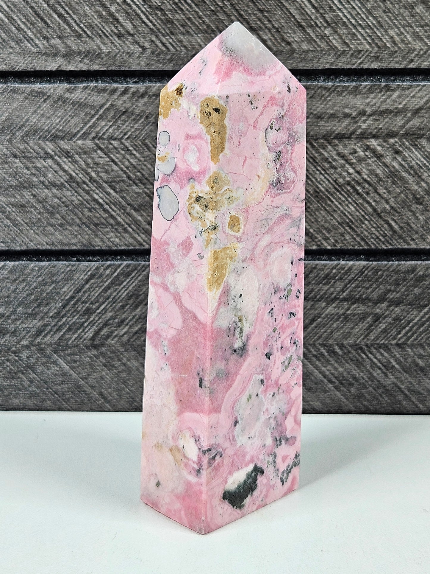 Peruaanse rhodoniet toren 168 gram
