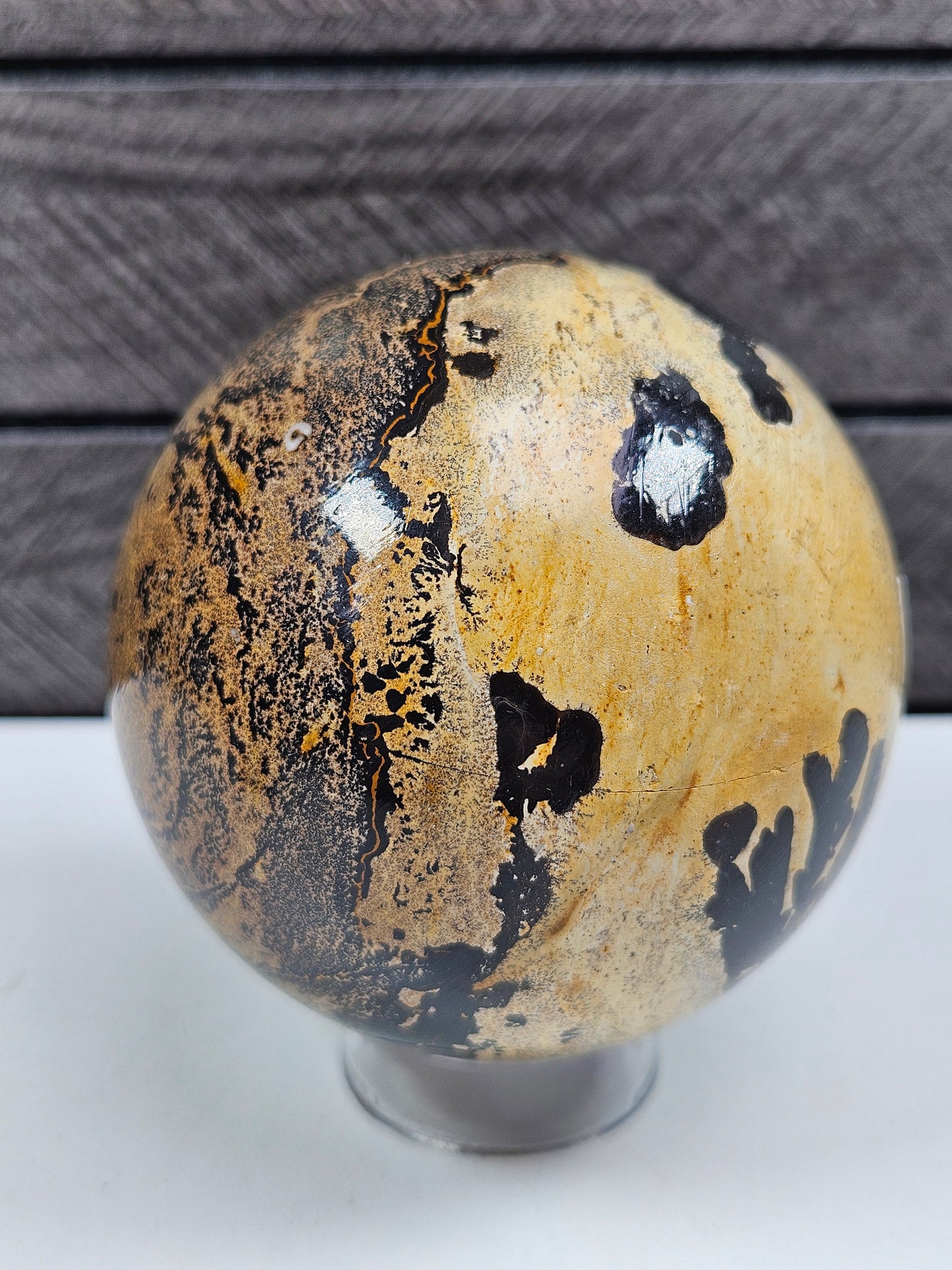 Landschapsjaspis bol 484 gram