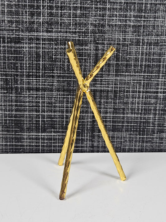 Bolhouder Driepoot goud M